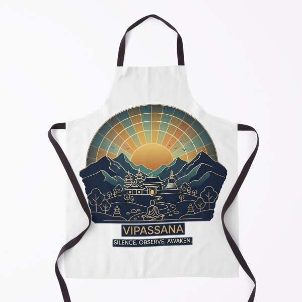 Item preview, Vipassana – Silence Observe Awaken | Zen Mindfulness Meditation Spiritual Design designed and sold by ArtsyExplorer.