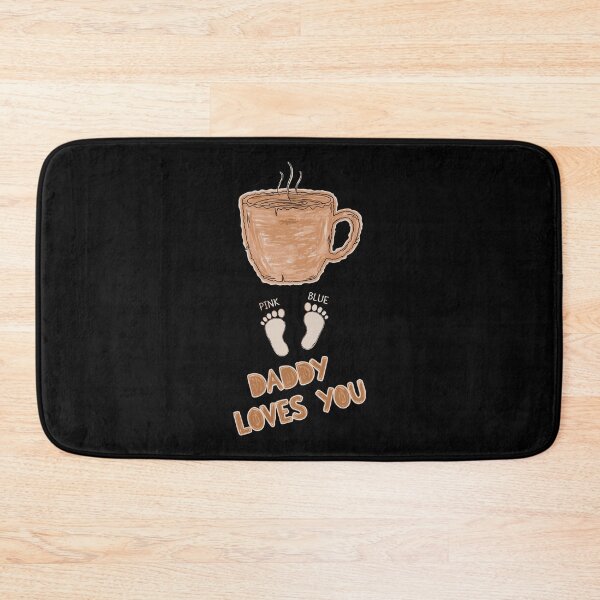 Item preview, Gender Reveal Baby Shower Daddy Loves You Team designed and sold by LuminOrb.