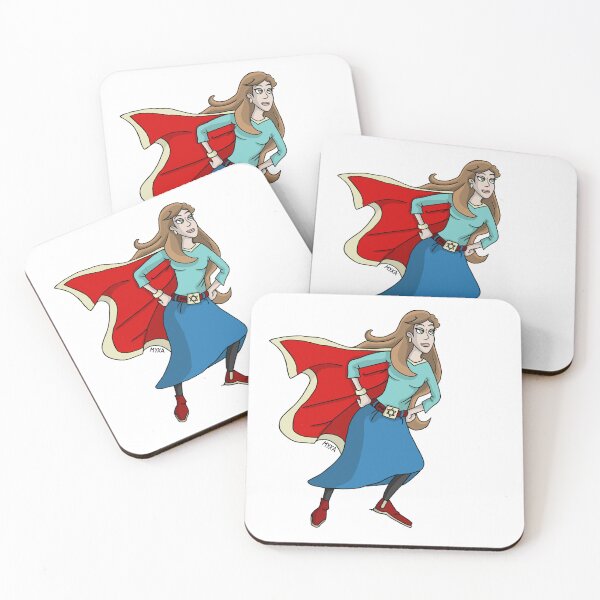 Item preview, Jewish Superhero Woman - Eshet Chayil (Woman of Valor) designed and sold by MyxaART.