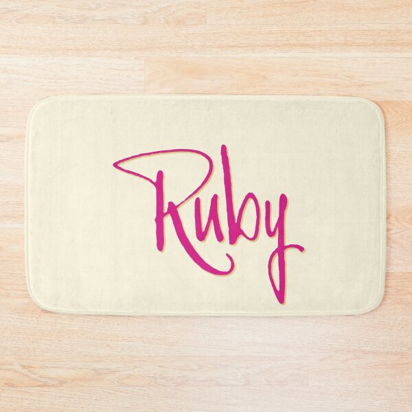 Item preview, RUBY personalized type design designed and sold by CharlottePlaceArt.