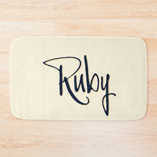 Item preview, RUBY personalized type design designed and sold by CharlottePlaceArt.