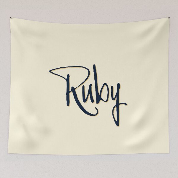 Item preview, RUBY personalized type design designed and sold by CharlottePlaceArt.
