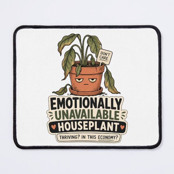 Item preview, Emotionally Unavailable Houseplant designed and sold by Sventek.