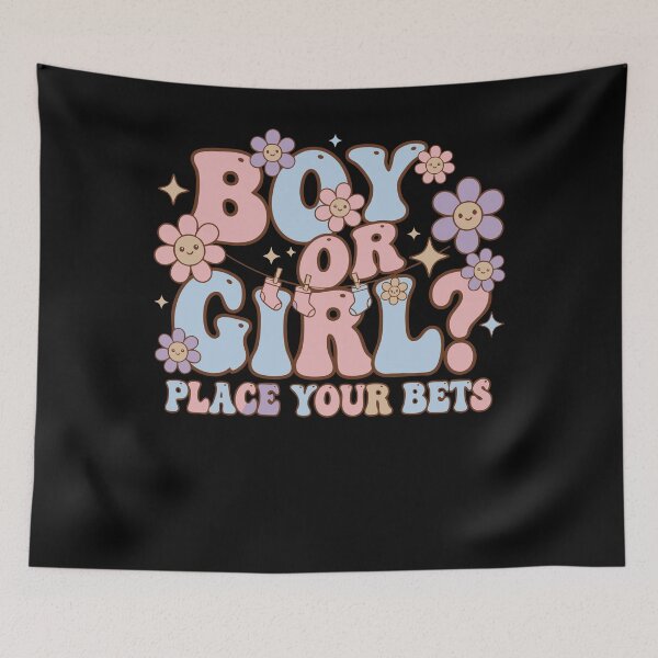 Item preview, Gender Reveal Boy Or Girl Place Your Bets Pink designed and sold by LuminOrb.