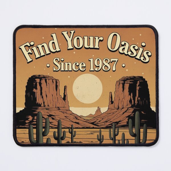 Item preview, Find Your Oasis – Desert Adventure Design designed and sold by Dogandesighn.