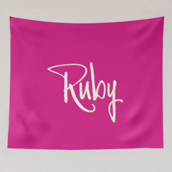 Item preview, RUBY personalized type design designed and sold by CharlottePlaceArt.