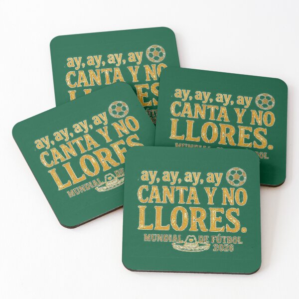 Item preview, Canta y No Llores Mexico Futbol 2026 designed and sold by rygenr8.