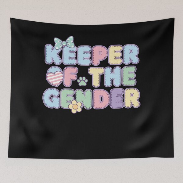 Item preview, Gender Reveal Keeper Of The Gender Baby Shower Mom designed and sold by LuminOrb.