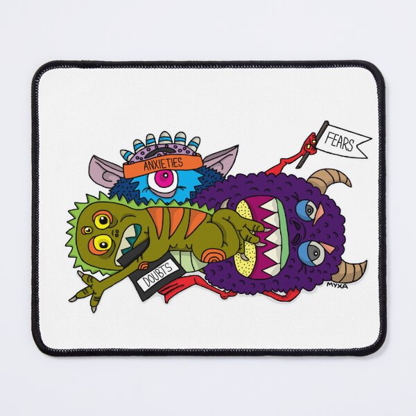 Item preview, The Monsters Within: Fears, Anxiety, Doubts designed and sold by MyxaART.