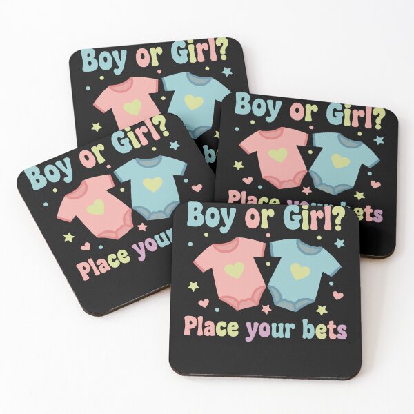 Item preview, Gender Reveal Boy Or Girl Place Your Bets Baby designed and sold by LuminOrb.
