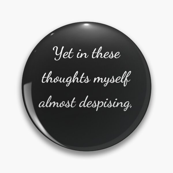 Item preview, "Yet in these thoughts myself almost despising," - handwriting white designed and sold by ariksworld.