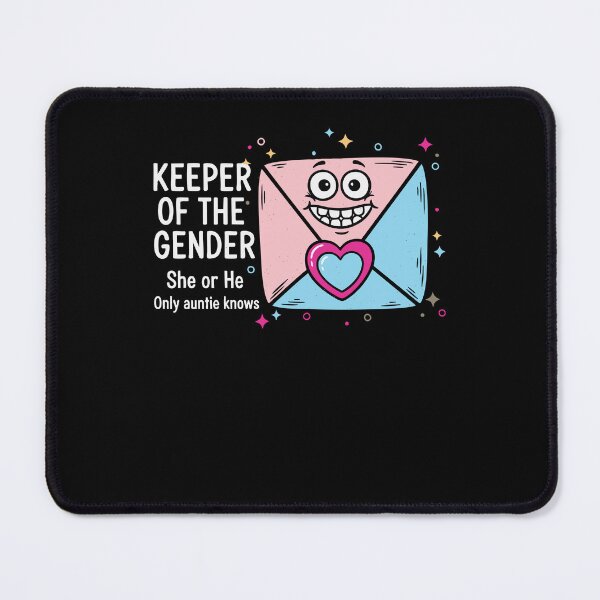 Item preview, Gender Reveal Baby Shower Keeper Of The Gender designed and sold by LuminOrb.