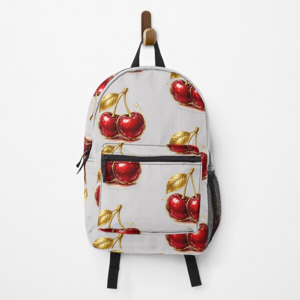 Item preview, Golden Cherry Luxe Aesthetic Sticker designed and sold by VisionInkStudio.