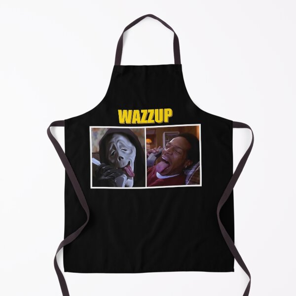 Item preview, Wazzup Ghostface Scary Movie Funny Meme designed and sold by fraseslocas77.