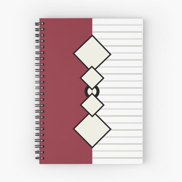 Item preview, The Cadence - Maroon and Cream Minimalist Geometric designed and sold by artdocaj.