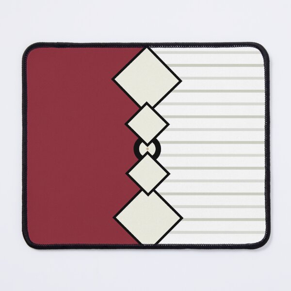 Item preview, The Cadence - Maroon and Cream Minimalist Geometric designed and sold by artdocaj.