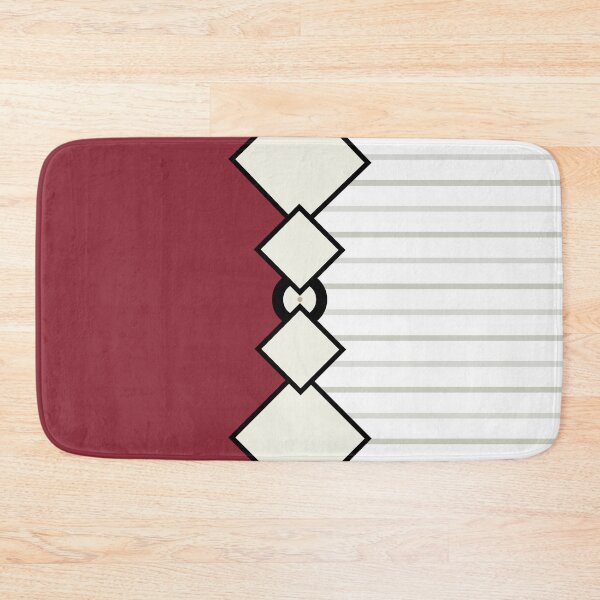 Item preview, The Cadence - Maroon and Cream Minimalist Geometric designed and sold by artdocaj.