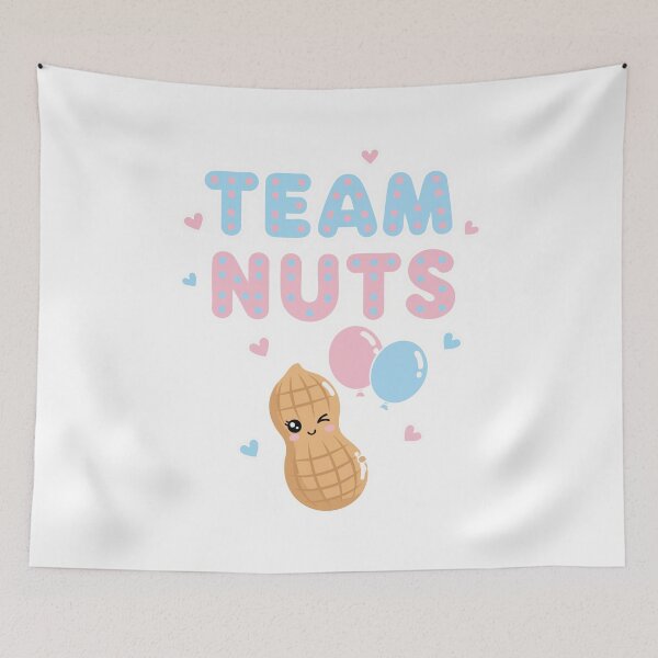 Item preview, Gender Reveal Team Nuts Baby Shower Team Boy Team designed and sold by LuminOrb.