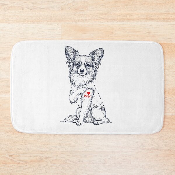 Aperçu de l'œuvre Maman Papillon Vintage Tatouage Amoureuse des Chiens créée et vendue par TerryConnells.