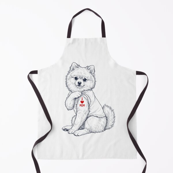 Artikelvorschau, Vintage Pomeranian Mom Tattoo Hundeliebhaber entworfen und verkauft von TerryConnells.