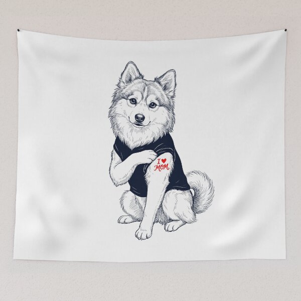 Item preview, Vintage Pomsky Mom Tattoo Dog Lover designed and sold by TerryConnells.