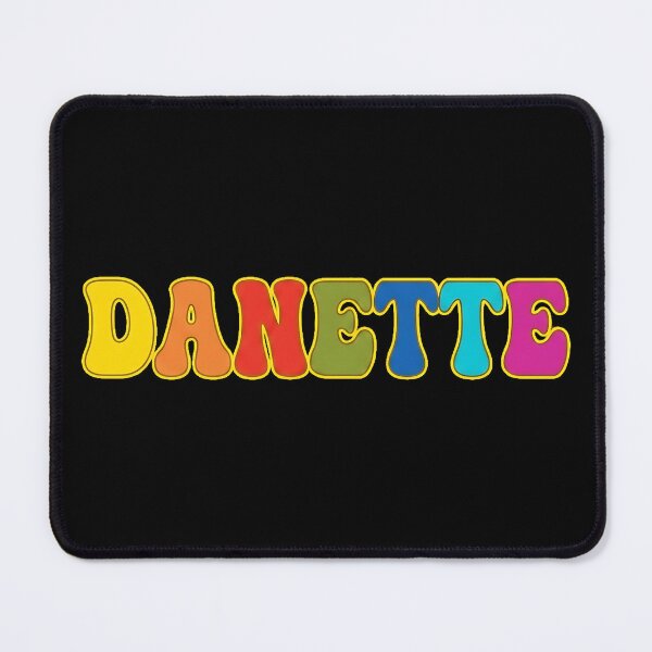Item preview, ❤️ Danette Personalized Name Wavy Retro Shirt, Coffee Mug, Sticker Gift designed and sold by HelixPedia.