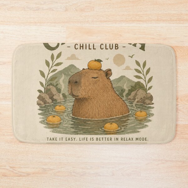 Item preview, Aesthetic funny Capybara  designed and sold by Heaven1111.