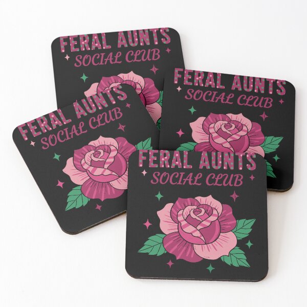 Item preview, Gender Reveal Baby Announcement Feral Aunts Social designed and sold by LuminOrb.