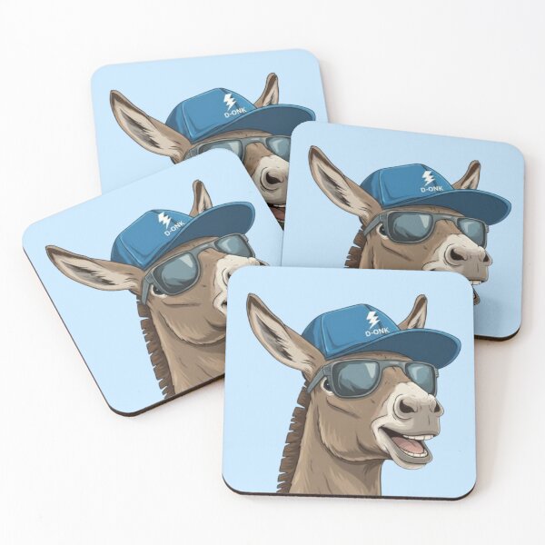 Item preview, Cool Donkey – Funny Cartoon Design designed and sold by Dogandesighn.