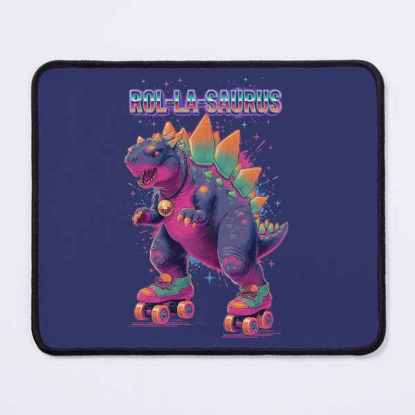 Item preview, Roller Disco Stegosaurus T-Rex Hybrid Vibes designed and sold by PixelQ.
