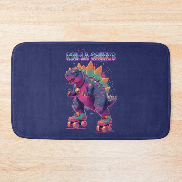 Item preview, Roller Disco Stegosaurus T-Rex Hybrid Vibes designed and sold by PixelQ.