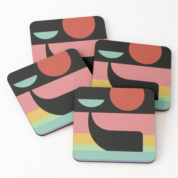 Item preview, Whale in Modern Geometric Composition designed and sold by lautir.