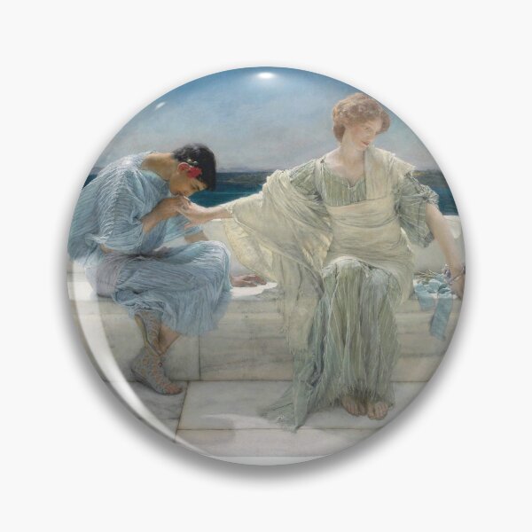 Item preview, Lawrence Alma-Tadema – Ask Me No More, 1906 | Victorian Academic Painting designed and sold by L'Atelier 1888.