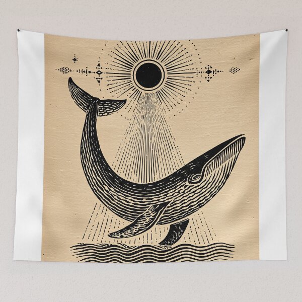 Item preview, Whale and Cosmic Sun designed and sold by lautir.
