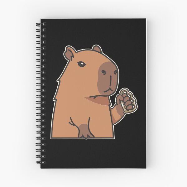 Item preview, Capybara with Brass Knuckles designed and sold by Aceofspace3000.