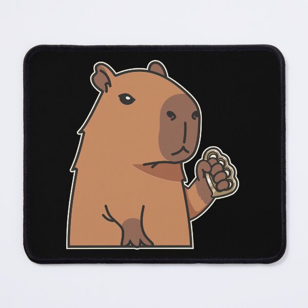Item preview, Capybara with Brass Knuckles designed and sold by Aceofspace3000.