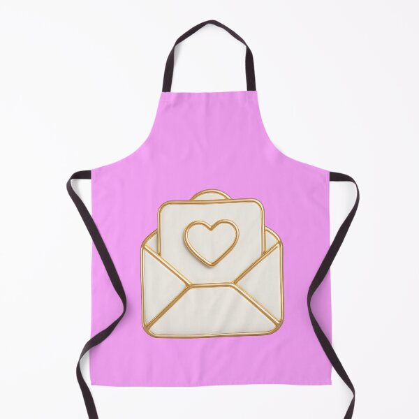 Item preview, Elegant love letter with a golden heart designed and sold by Mauswohn.