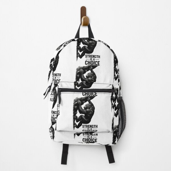 Item preview, Bouldering Gorilla Overhang: Strength Is a Choice designed and sold by Pineapple-Tree.