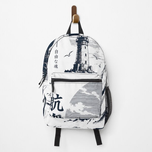 Item preview, Sail Beyond The Horizon – Manga Lighthouse Ocean Anime Design designed and sold by MWSailingClub.