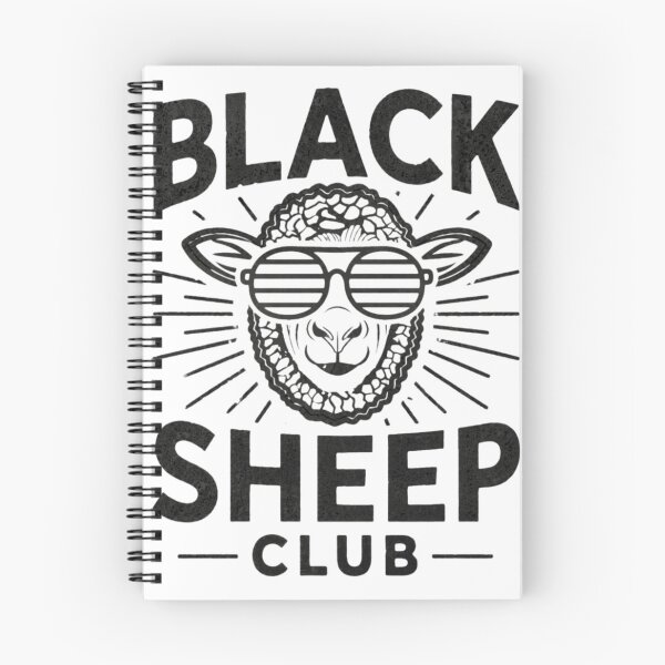 Item preview, Black Sheep Club – Cool Rebel Sheep with Sunglasses | Outsider Aesthetic Design designed and sold by EichStore.