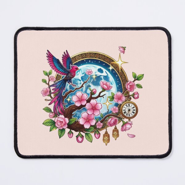 Item preview, Bird Among Cherry Blossoms designed and sold by NerdiPop.
