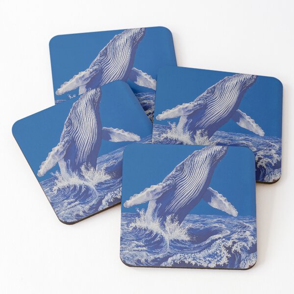 Item preview, Majestic Whale Breaching the Sea designed and sold by lautir.