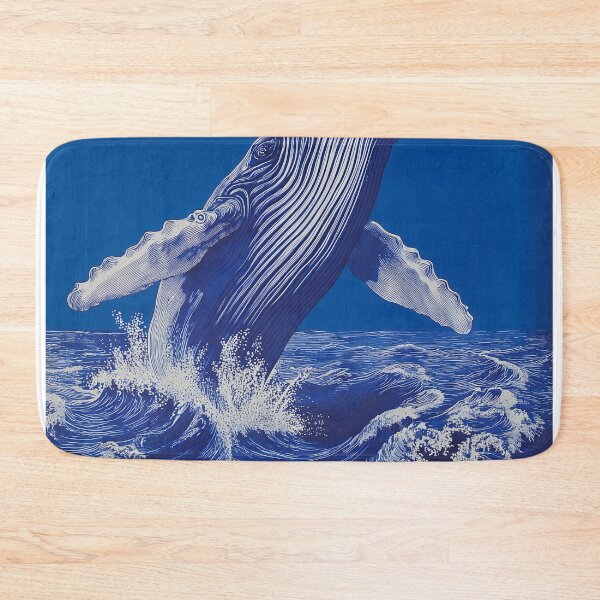 Item preview, Majestic Whale Breaching the Sea designed and sold by lautir.