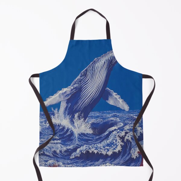 Item preview, Majestic Whale Breaching the Sea designed and sold by lautir.
