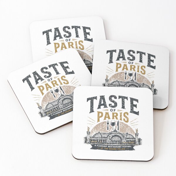 Item preview, Taste of Paris – Flagship Restaurant Festival Design designed and sold by Combat Skies.