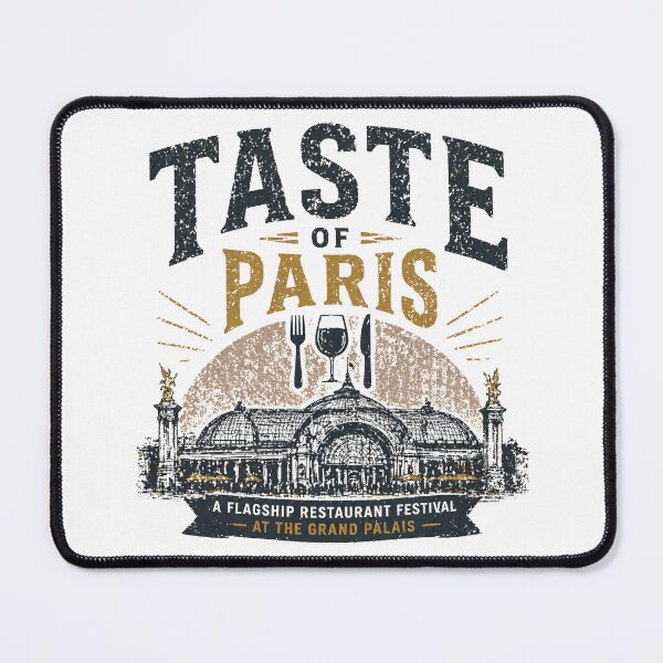 Item preview, Taste of Paris – Flagship Restaurant Festival Design designed and sold by Combat Skies.