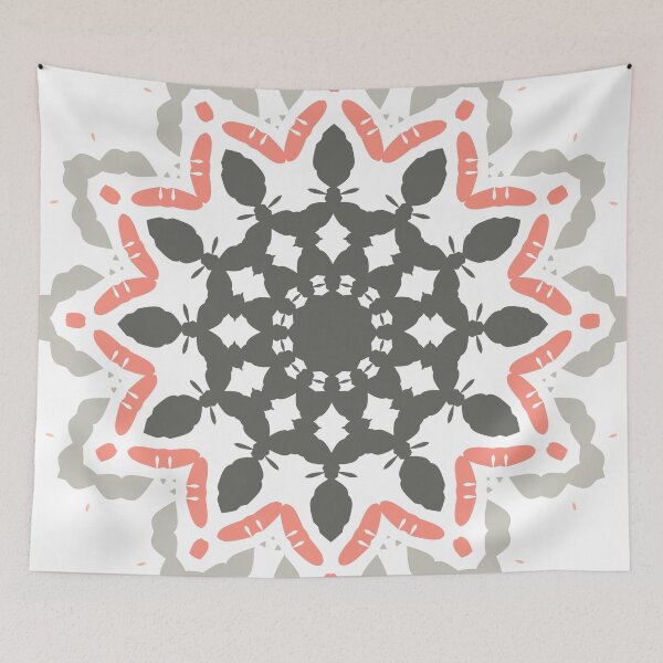 Item preview, Mandala Flower Artwork 03 Nordic Color 01 designed and sold by Stefanie Boike.