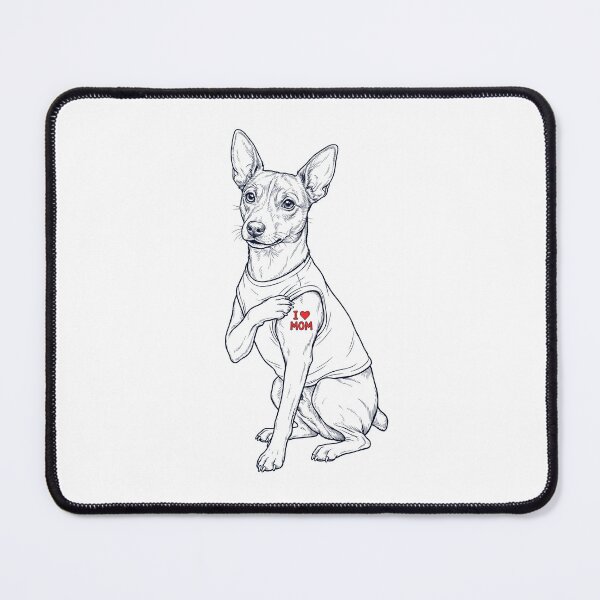 Item preview, Vintage Rat Terrier Mom Tattoo Dog Lover designed and sold by TerryConnells.