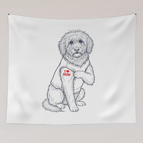 Item preview, Vintage Puli Mom Tattoo Dog Lover designed and sold by TerryConnells.