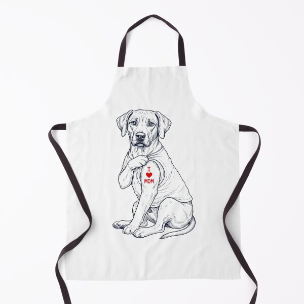 Item preview, Vintage Rhodesian Ridgeback Mom Tattoo Dog Lover designed and sold by TerryConnells.
